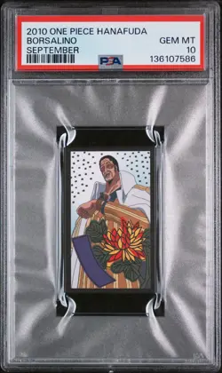 2010 ONE PIECE HANAFUDA SEPTEMBER BORSALINO PSA 10 - Image 1