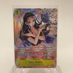 One Piece Nico Robin SR Alt Art AA EB03-055 Heroines edition English - Image 1