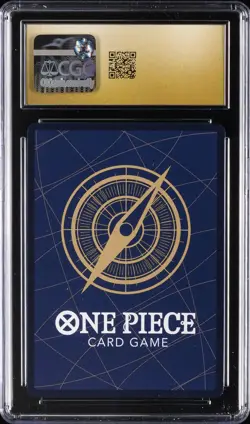 2022 ONE PIECE JPN 25TH ANNIV MANGA ALT ART #OP01-013 SANJI CGC 10 PRISTINE - Image 2