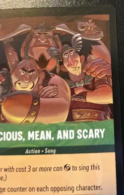 Malicious, Mean, And Scary 97/204 Uncommon Whispers In The Well Disney Lorcana - Image 3