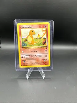 Charmander Pokemon Card - Base Set 2 Common 69/130 NM-Mint - Image 1