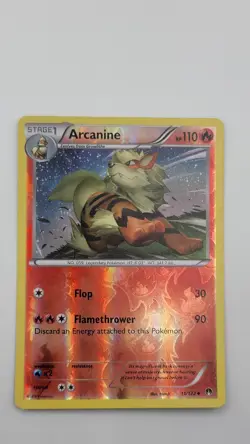 Arcanine 11/122 XY - BREAKpoint Reverse Holo Pokemon Card - Image 1