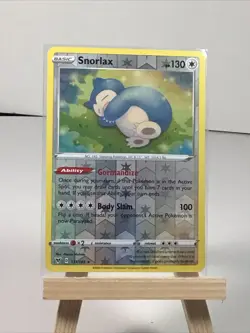Snorlax 131/185 Reverse Holo Vivid Voltage Pokemon Card NM - Image 2