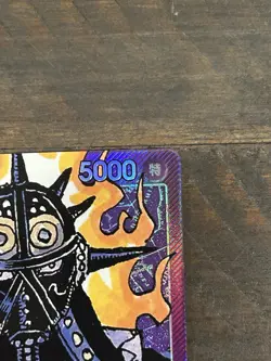 King ONE PIECE Card Game Japanese OP01-091 L Parallel Romance Dawn #O68 Alt Art - Image 5