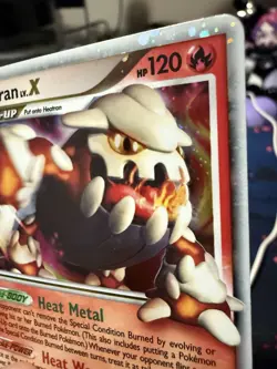 Pokemon Cards Heatran LV.X DP31 DP Black Star Promos Promo - Image 2