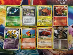 Vintage Pokemon Card Lot Reverse Holo Fire Alakazam Baby Shiny Yanma - Image 1