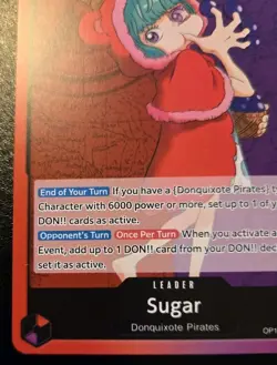 Sugar OP10-003 Leader Royal Blood One Piece Card Game - Image 4