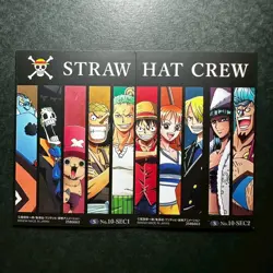 S5078 Straw Hat Crew SEC Japanese One Piece Wafer Cards Nami Nico Robin F9 - Image 2