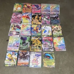Pokemon TCG 24 Card Lot Holo GX V VMAX Charizard Mew Lugia Venusaur - Image 1