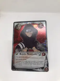 Naruto CCG Cards Raido Namiashi N-244 Foil Rare. First Edition 2002 - Image 1