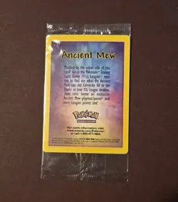 Pokemon Ancient Mew TCG Promo Holo Card Sealed 2000 - Image 1