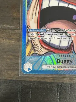 One Piece Cards Buggy L OP09-042 Parallel Japanese Emperors in the New World - Image 3
