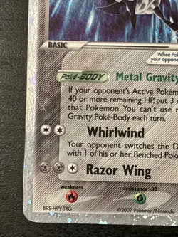 Skarmory Ex 98/108 EX: EX Power Keepers Ultra Rare Pokemon Card Holo Rare Mp - Image 5