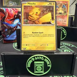 Pikachu 051/162 2026 Pokemon Day - 30th Anniversary Stamped Promo Card NM - Image 1