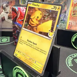Pikachu 051/162 2026 Pokemon Day - 30th Anniversary Stamped Promo Card NM - Image 3