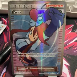 Pokemon TCG Skyla Breakpoint Trainer Full Art Ultra Rare Holo Card 122/122 - Image 1