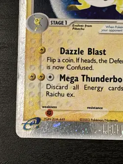 Raichu EX - Ex Sandstorm Holo Card 98/100 Ultra Rare Pokemon TCG Ex Swirl! Lp - Image 5