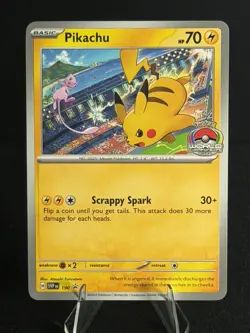 Pikachu - Promo SV: Scarlet & Violet Promo Cards 190 NM - Image 3