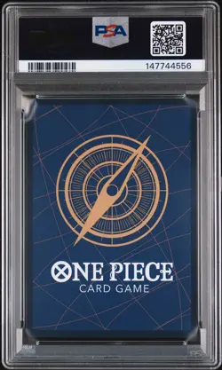 2023 ONE PIECE PROMOS BANDAI CARD GAMES SET #037 MONKEY D. LUFFY PSA 10 - Image 2