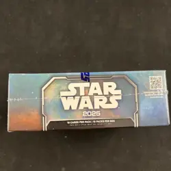 2025 Topps Star Wars Chrome SEALED Hobby Box One Autographed Card per Box - Image 5