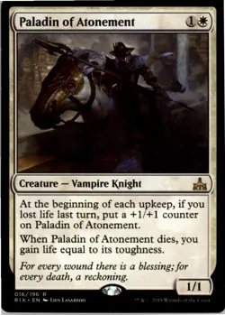 Paladin of Atonement R Rivals of Ixalan 16 NM - Image 1