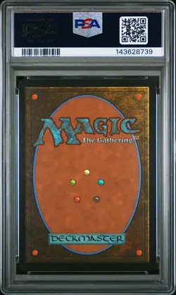 2025 MTG MARVEL'S SPIDER-MAN ETERNAL FOIL #0013 DOUBLE TROUBLE PSA 8 - Image 2