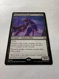 High-Society Hunter Foundations NM+ Regular - Image 1