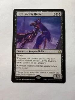 High-Society Hunter Foundations NM+ Regular - Image 2