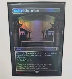 Vault of Champions (Borderless) Commander Masters Foil - Image 1