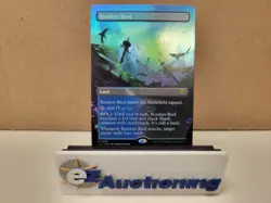 Magic the Gathering MTG Restless Reef 349 LCI Borderless Foil - Image 1