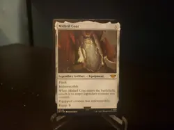 Magic: the Gathering MTG Mithril Coat Damaged Top Edge - Image 1