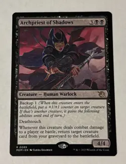 MTG Archpriest of Shadows - March of the Machine NM - Image 1