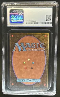 1993 Magic MTG Alpha Island Blue Sky #NNO CGC 8.5 - Image 2