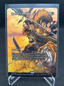 Hunter's Insight (Borderless) Normal M Marvel Universe Eternal-Legal 35 NM - Image 1