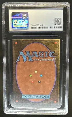 1993 Magic MTG Alpha Mountain Blue Sky #NNO CGC 8.5 - Image 2