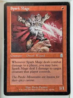 Spark Mage - Odyssey - Magic the Gathering MTG Nice! - Image 1
