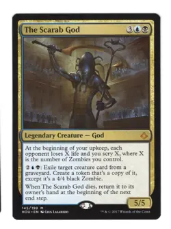 [1x] The Scarab God - Near Mint, English - Hour of Devastation MTG Magic - Image 1