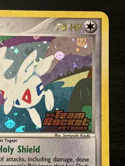 Togetic Reverse Holo Stamp 14/109 EX Team Rocket Returns - Pokemon Card 2004 Lp - Image 3