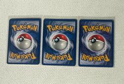 Bulbasaur Charmander Squirtle Starter Pokemon Cards - Base Set 2 - Image 3