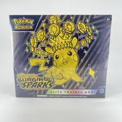 Surging Sparks Elite Trainer Box ETB - Factory Sealed - Pokemon Scarlet & Violet - Image 1