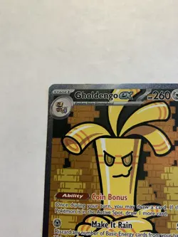 Gholdengo ex 252/182 Pokemon Paradox Rift Special Illustration Rare (NM) 2023 - Image 3