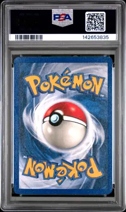 1999 POKEMON BASE SET UNLIMITED #12 NINETALES-HOLO PSA 7 - Image 2