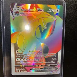 Pokemon Salamence VMAX (Secret) 194/189 Swsh03: Darkness Ablaze Holo NM - Image 1