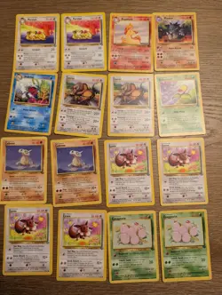 Pokemon Jungle Lot of 62 Cards WOTC Vintage Clefable Pidgeot Nidoqueen Pikachu - Image 2