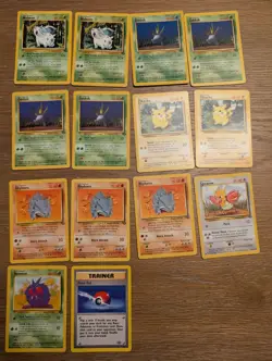 Pokemon Jungle Lot of 62 Cards WOTC Vintage Clefable Pidgeot Nidoqueen Pikachu - Image 4
