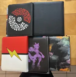 Vintage & Modern Pokemon Binders Charizard Charmander Pikachu Mewtwo - Image 4