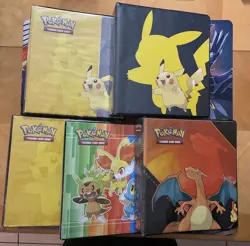 Vintage & Modern Pokemon Binders Charizard Charmander Pikachu Mewtwo - Image 5