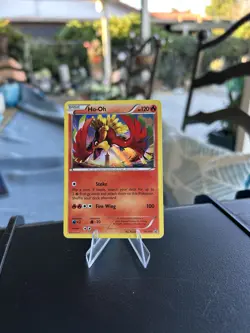 Ho-Oh - Break Evolution Box XY153 Black Star Promo Pokemon Card NM - Image 1