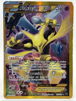Pokemon TCG - 2016 Pokemon XY Fates Collide Alakazam EX #125/124 - HP - Image 1