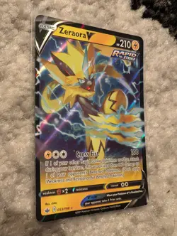 Pokemon TCG Zeraora V Sword & Shield - Rapid Strike 053/198 Holo Ultra Rare - Image 2